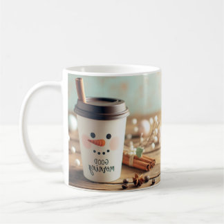 Süße Weihnachts-Rentier-Kaffeetasse | Gemütlicher Kaffeetasse