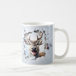 Süße Weihnachts-Rentier-Tasse | Cozy Winter-Tasse  Kaffeetasse