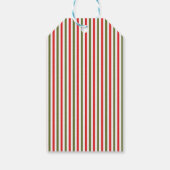 Süße Weihnachts-Rentiere Personalisiertes Papier Geschenkanhänger (Rückseite)