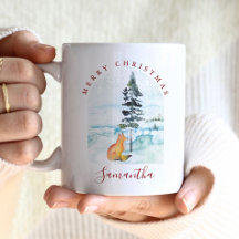 Süße Weihnachts-Weihnachts-Kaffeetassen