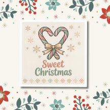 Süße Weihnachts-Weihnachtstisch-Dekoration