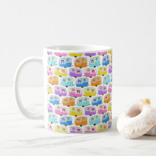 Süße Weihnachtsanhänger Camper Vintage Wohnmobil Kaffeetasse