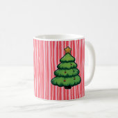 Süße Weihnachtsbaum-Kaffeetasse Kaffeetasse (VorderseiteRechts)