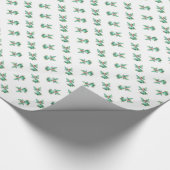 Süße Weihnachtsfee Geschenkpapier (Ecke)