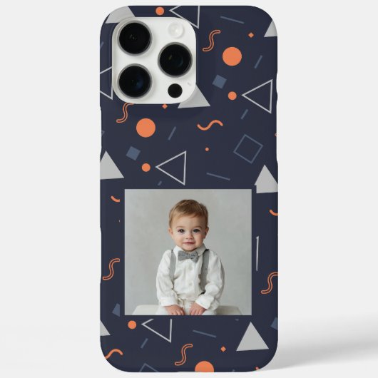 Süße Weihnachtsgeschenke für Ehemann Memphis Print Case-Mate iPhone Hülle (Rückseite)