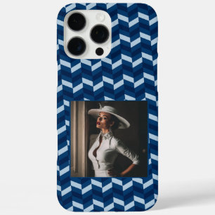 Süße Weihnachtsgeschenke für Frauen Chevron-Muster iPhone 16 Pro Max Hülle