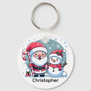 Süße Weihnachtskartoffel Maßanfertigung Schlüsselanhänger