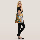 Süße Weihnachtskatze-Tragetasche Tasche (Am Model)