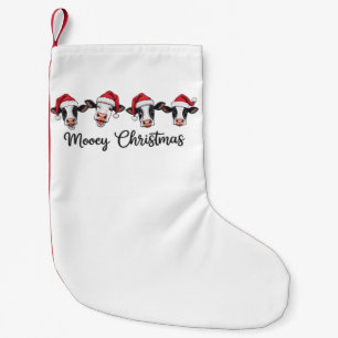 Süße Weihnachtskühe Mooey Xmas Färse Highland-Rind Kleiner Weihnachtsstrumpf