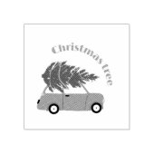 Süße Weihnachtsleggings Gummistempel (Prägung)