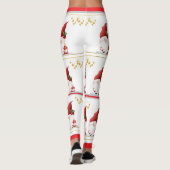 Süße Weihnachtsleggings Leggings (Rückseite)