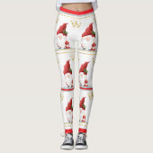 Süße Weihnachtsleggings Leggings (Vorderseite)