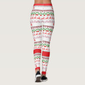 Süße Weihnachtsleggings Leggings (Rückseite)