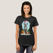 Süße Weihnachtsmann-Baumlichter Weihnachtskostüm W T-Shirt (Vorne ganz)
