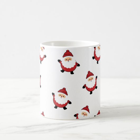 Süße Weihnachtsmug mit Santa Kaffeetasse (Mittel)