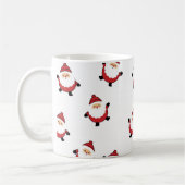 Süße Weihnachtsmug mit Santa Kaffeetasse (Links)