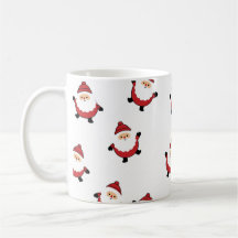 Süße Weihnachtsmug mit Santa