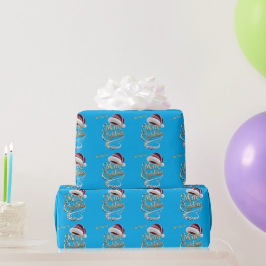 Süße Weihnachtsmütze Geschenkpapier (Partygeschenke)