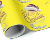 Süße Weihnachtsmütze Geschenkpapier (Rolleneckpunkt)