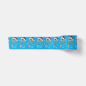 Süße Weihnachtsmütze Satinband (Vorderseite)