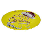 Süße Weihnachtsmütze Schneidebrett (Ecke)