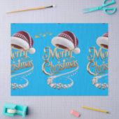 Süße Weihnachtsmütze Seidenpapier (Basteln)