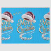 Süße Weihnachtsmütze Seidenpapier (Vorderseite)