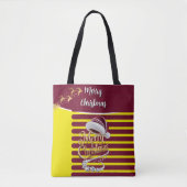 Süße Weihnachtsmütze Tasche (Vorderseite)