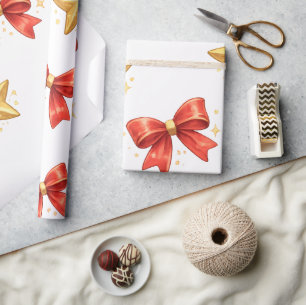Süße Weihnachtspinguine Geschenkpapier