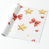 Süße Weihnachtspinguine Geschenkpapier (Ungerollt)