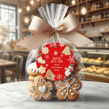 Süße Weihnachtsplätzchen-Geschenk-Tags