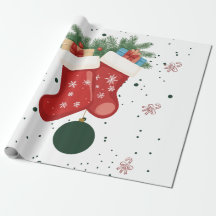 Süße Weihnachtsstrümpfe und Geschenke Holiday Desi