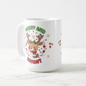 Süße Weihnachtstasse Kaffeetasse (Vorderseite Links)