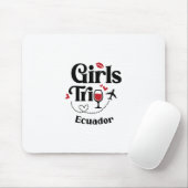 Süße Wein Mädchen Reise Ecuador Urlaub  Mousepad (Mit Mouse)