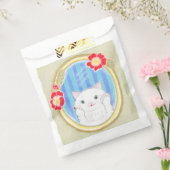 Süße weiße Kätzchen-Katze-Geschenktüte Geschenktütchen (Versiegelt)