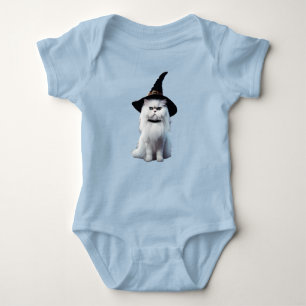 Süße weiße persische Hexe Baby Strampler