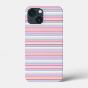 Süße weiße rosafarbene Streifen Case-Mate iPhone Hülle