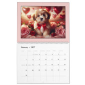 Süße Welpen 2026 Kalender (Feb 2027)