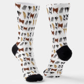 Süße Welpen Crew Socken (Gewinkelt)