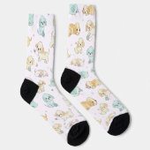 Süße Welpen-Crew-Socken Socken (Rechts)