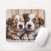 Süße Welpen Mousepad (Mit Mouse)