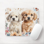 Süße Welpen Mousepad (Mit Mouse)