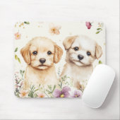Süße Welpen Mousepad (Mit Mouse)