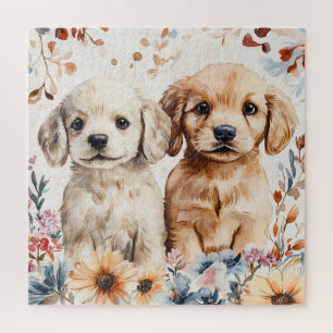 Süße Welpen Puzzle