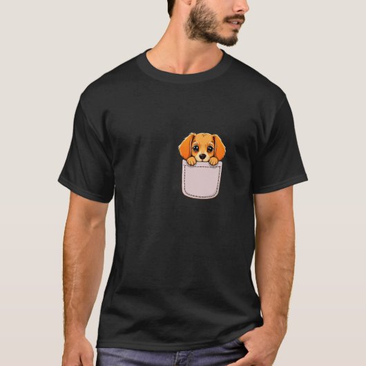 Süße Welpen-Tasche T-Shirt (Vorderseite)