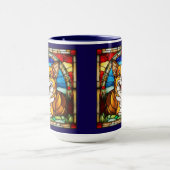 Süße Welsh Corgi Keramik-Tasse Tasse (Zentrum)