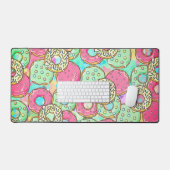 Süße Weltdonuts Schreibtischunterlage (Tastatur & Maus)