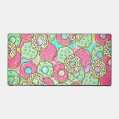 Süße Weltdonuts Schreibtischunterlage (Vorderseite)