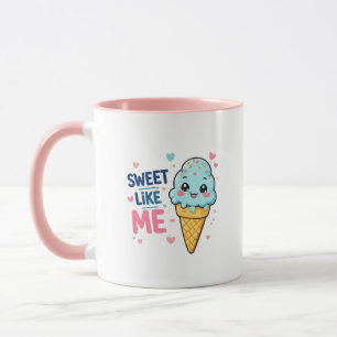 Süße-Wie-Ich-Eiscreme-Tasse Tasse