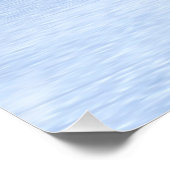 Süße Winter-Seemann-Pinguin-Schnee-Feiertag-Kunst Poster (Ecke)